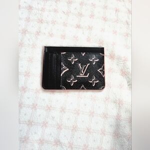 Louis Vuitton Porto Cult Side Up Card Case – Black/Pink Monogram (BNIB)